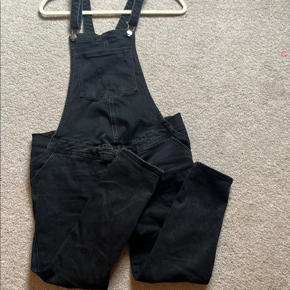 Old Navy Black Maternity Overalls